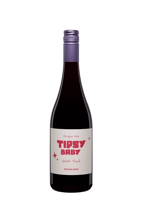 ტიპსი ბეიბი წითელი ნახევრად ტკბილი (150 მლ)