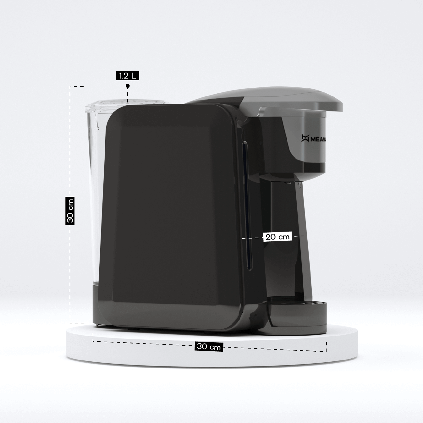 შავი მულტი კაფსულის აპარატი