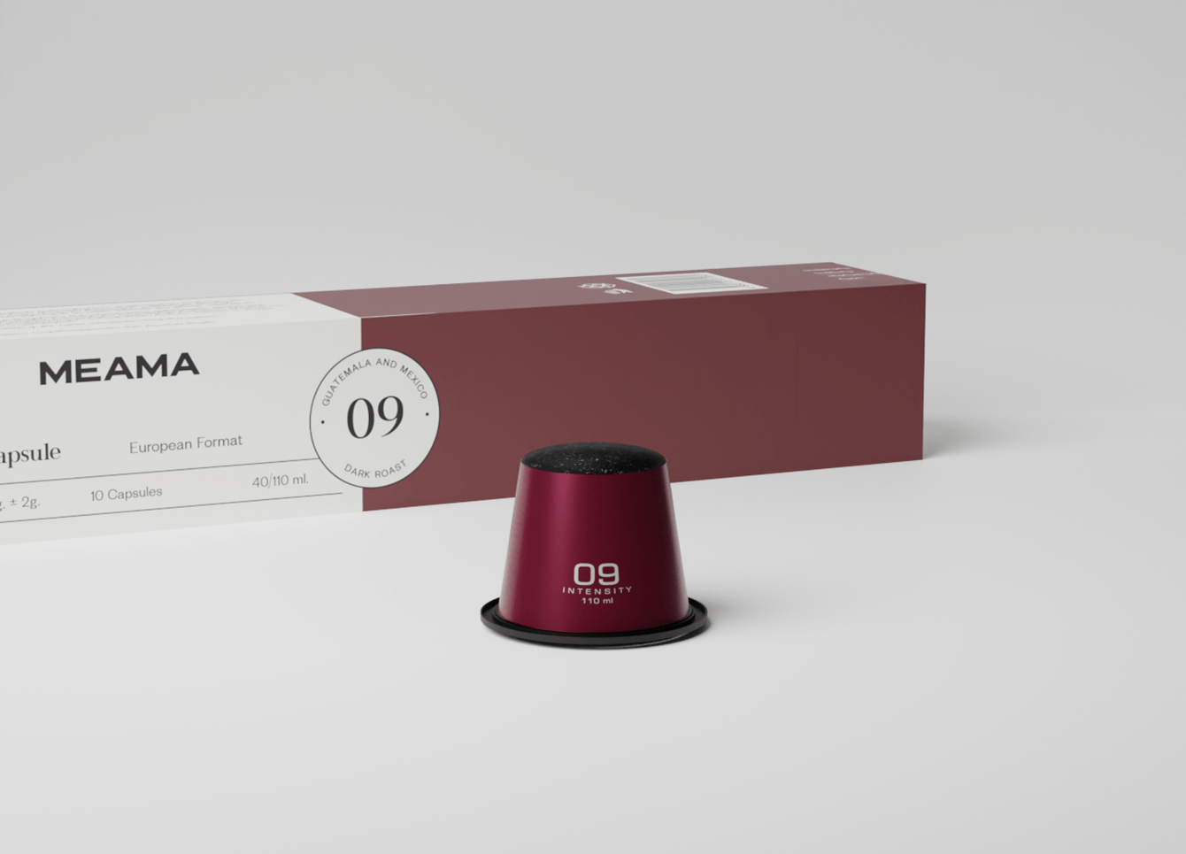 ბურგუნდი 09 ცალობით