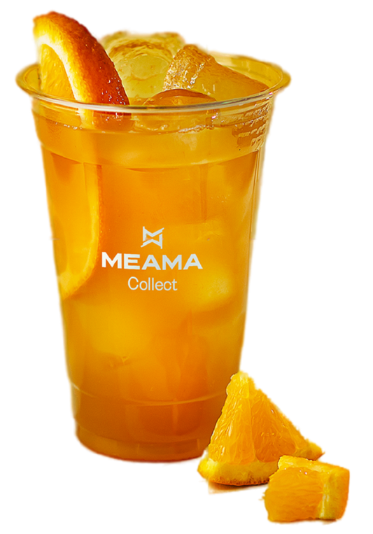 Orange iced tea